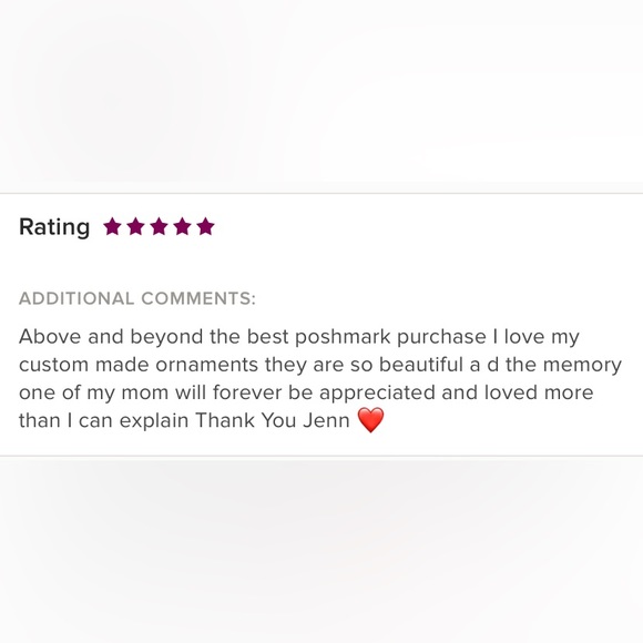 Custom Ceramic Ornaments - YOUR DESIGN - Picture 13 of 16